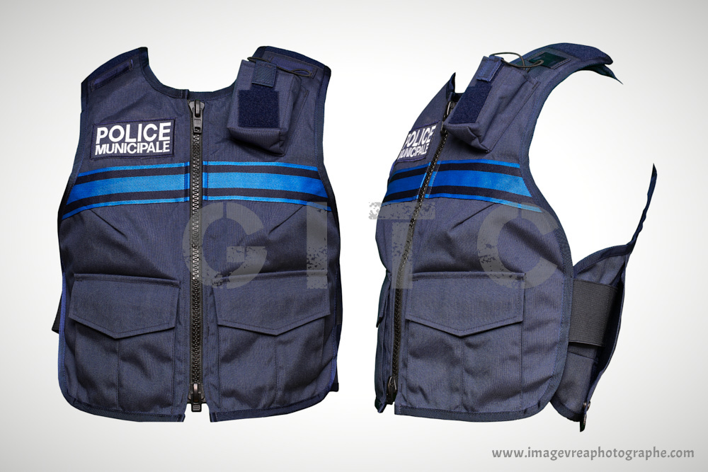 Playmobil - Coffret Poitrine Police-pompier #SWAT# Avec Gilet Tactique - Pièces D'occasion