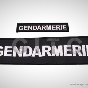 VELCRO GENDARMERIE NATIONALE