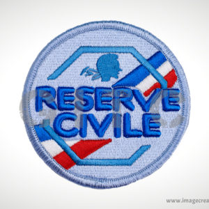 ECUSSON ROND RESERVE CIVILE POLICE NATIONALE