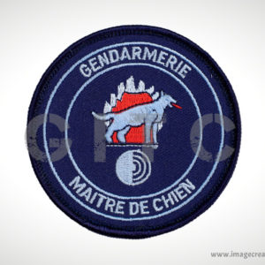 ECUSSON MAITRE-CHIEN GENDARMERIE