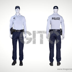 TENUE POLICE SERVICE GENERALE MANCHE LONGUE