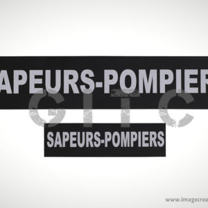 VELCRO SAPEURS-POMPIERS