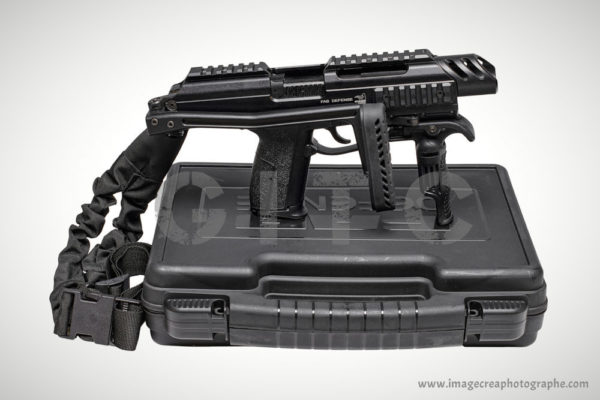 Arme pour le cinéma KPOS G2 Sig Sauer 2022 Boite de transport